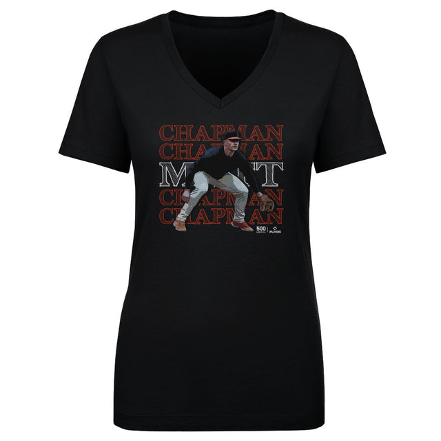 Matt Chapman Women's V-Neck T-Shirt | 500 LEVEL