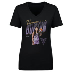 Veronica Burton Women's V-Neck T-Shirt | 500 LEVEL
