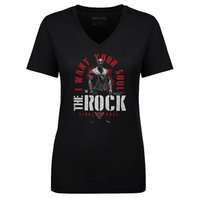 The Rock Women's V-Neck T-Shirt | 500 LEVEL