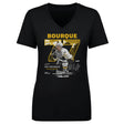 Ray Bourque Women's V-Neck T-Shirt | 500 LEVEL