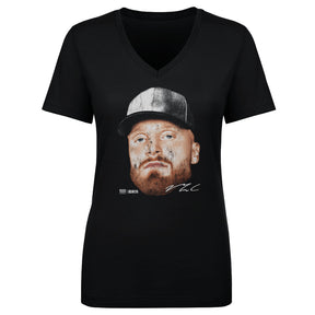 Maxx Crosby Women's V-Neck T-Shirt | 500 LEVEL