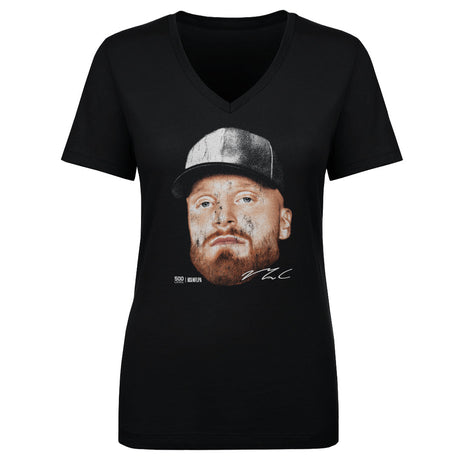 Maxx Crosby Women's V-Neck T-Shirt | 500 LEVEL