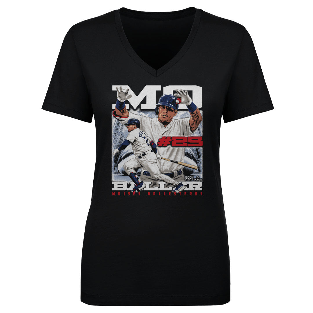 Moises Ballesteros Women's V-Neck T-Shirt | 500 LEVEL