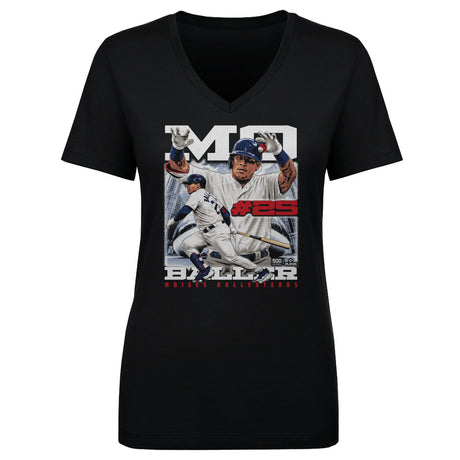 Moises Ballesteros Women's V-Neck T-Shirt | 500 LEVEL