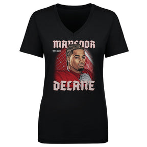 Mansoor Delane Women's V-Neck T-Shirt | 500 LEVEL