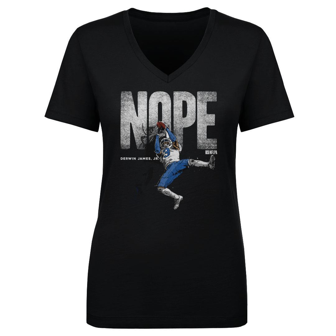 Derwin James Women's V-Neck T-Shirt | 500 LEVEL
