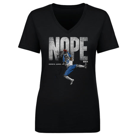 Derwin James Women's V-Neck T-Shirt | 500 LEVEL