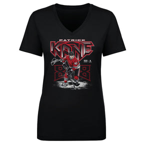 Patrick Kane Women's V-Neck T-Shirt | 500 LEVEL