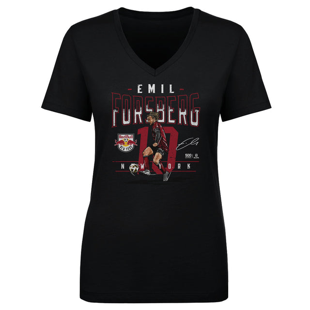 Emil Forsberg Women's V-Neck T-Shirt | 500 LEVEL