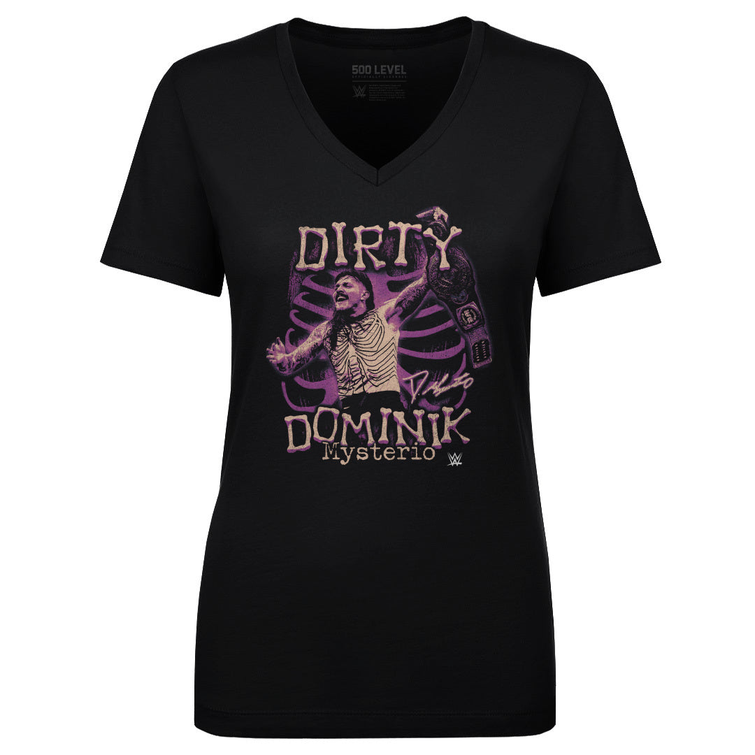 Dominik Mysterio Women's V-Neck T-Shirt | 500 LEVEL