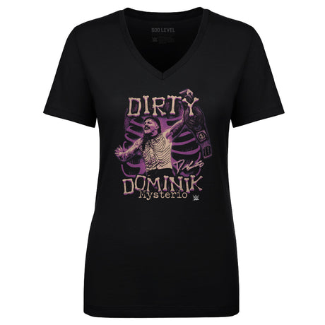 Dominik Mysterio Women's V-Neck T-Shirt | 500 LEVEL