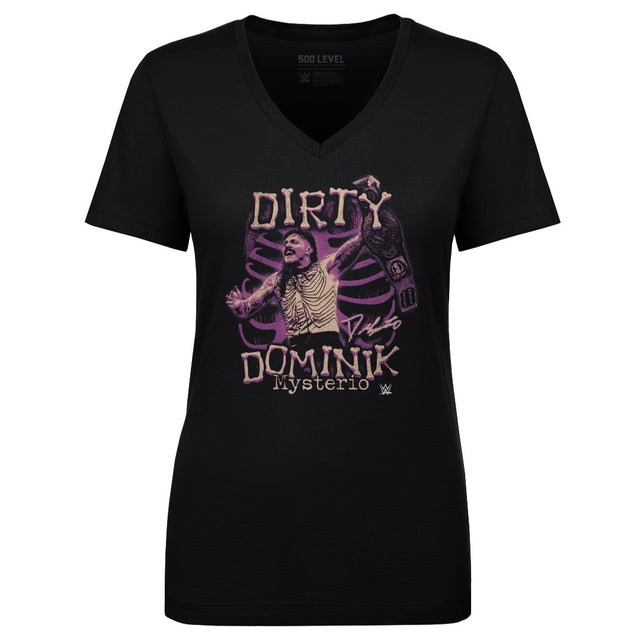 Dominik Mysterio Women's V-Neck T-Shirt | 500 LEVEL
