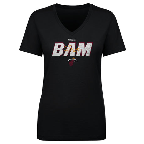 Bam Adebayo Women's V-Neck T-Shirt | 500 LEVEL