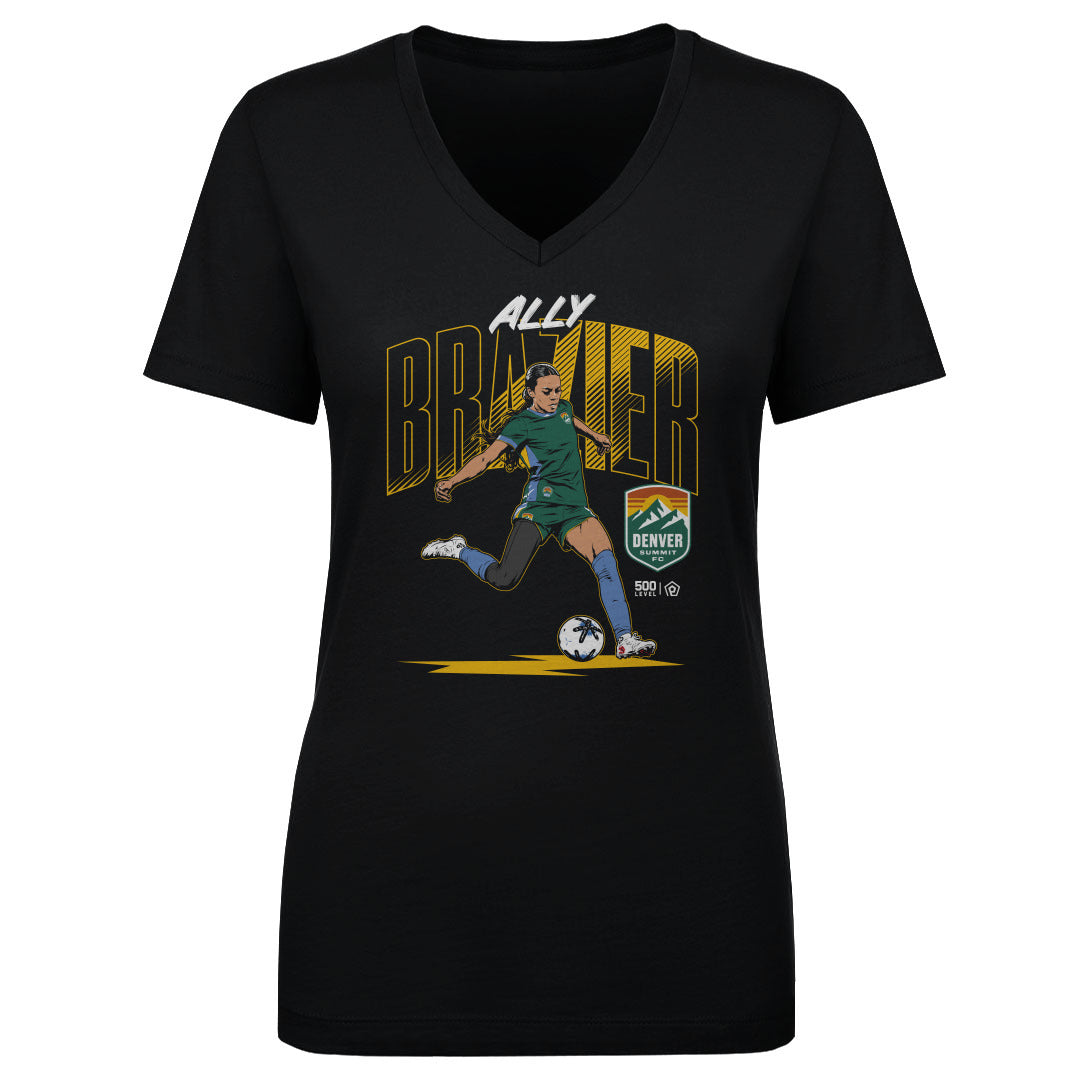Ally Brazier Women's V-Neck T-Shirt | 500 LEVEL