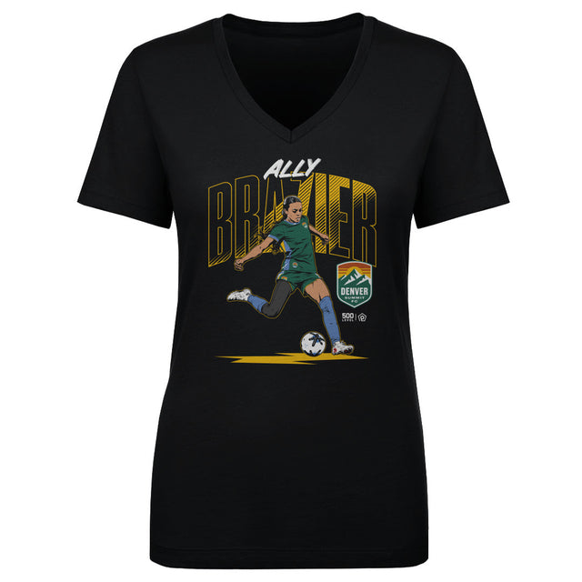 Ally Brazier Women's V-Neck T-Shirt | 500 LEVEL