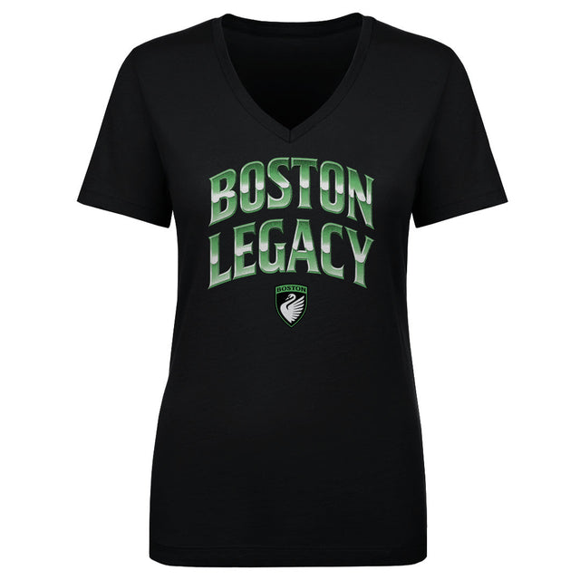 Boston Legacy FC Women's V-Neck T-Shirt | 500 LEVEL