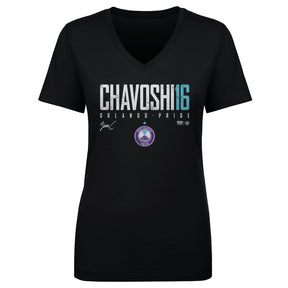 Zara Chavoshi Women's V-Neck T-Shirt | 500 LEVEL