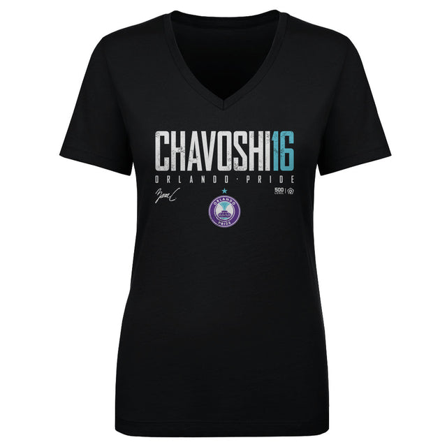 Zara Chavoshi Women's V-Neck T-Shirt | 500 LEVEL
