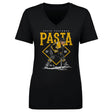 David Pastrnak Women's V-Neck T-Shirt | 500 LEVEL