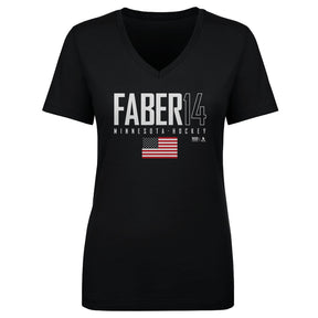 Brock Faber Women's V-Neck T-Shirt | 500 LEVEL
