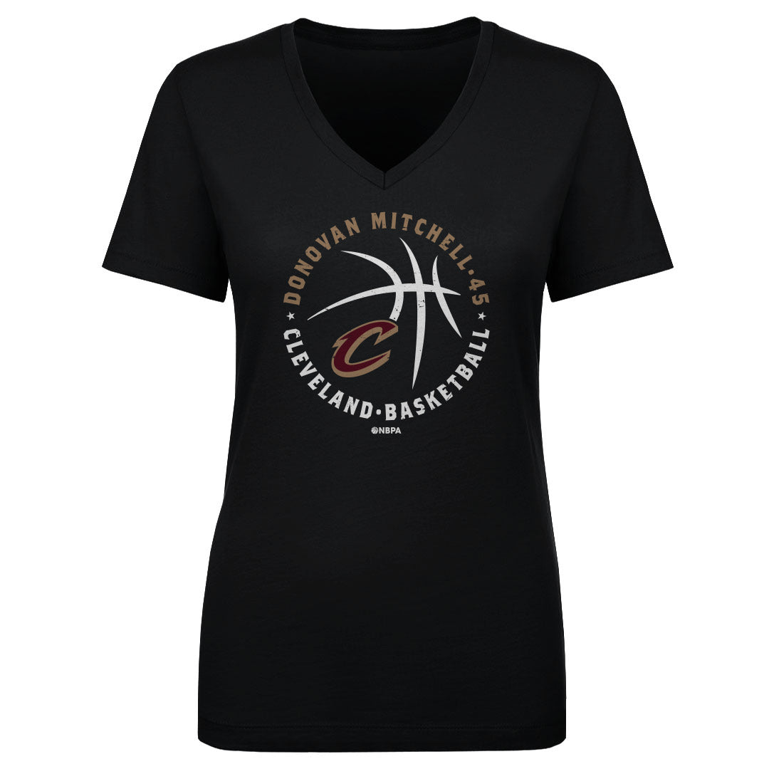 Donovan Mitchell Women&#39;s V-Neck T-Shirt | 500 LEVEL