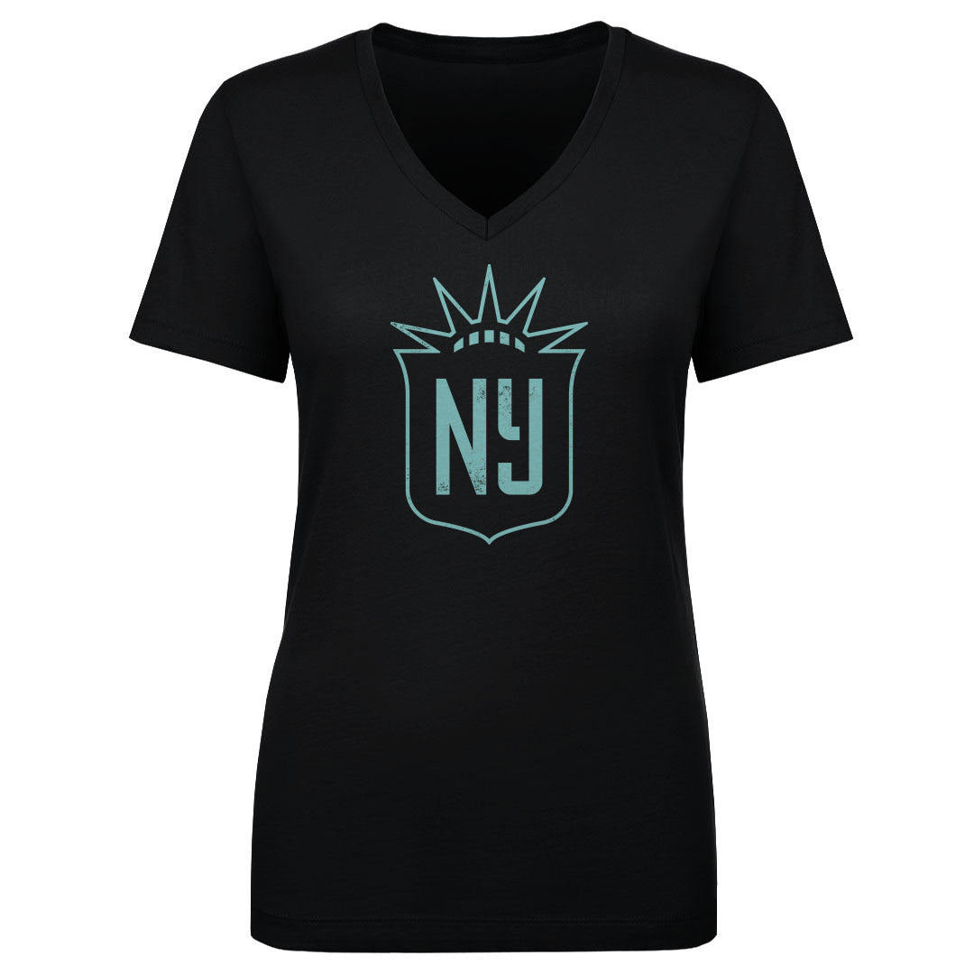 Gotham FC Women's V-Neck T-Shirt | 500 LEVEL