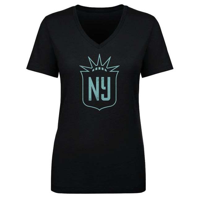 Gotham FC Women's V-Neck T-Shirt | 500 LEVEL