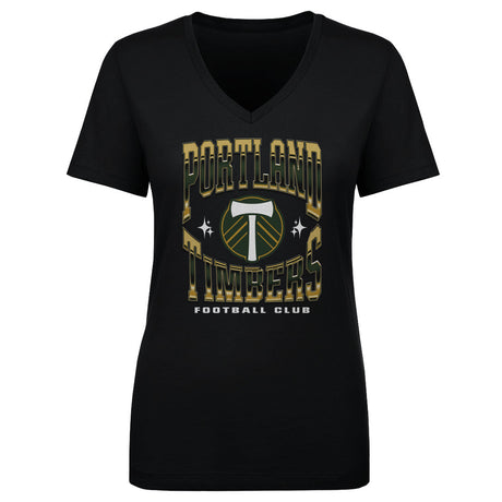 Portland Timbers Women's V-Neck T-Shirt | 500 LEVEL