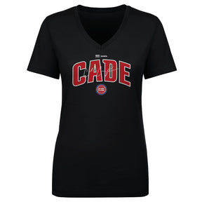 Cade Cunningham Women's V-Neck T-Shirt | 500 LEVEL