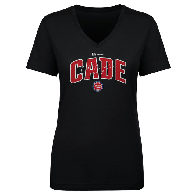 Cade Cunningham Women's V-Neck T-Shirt | 500 LEVEL
