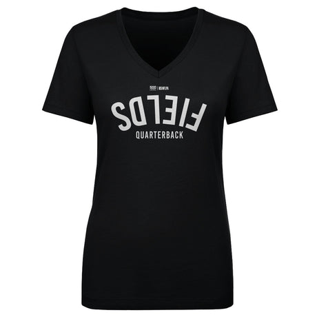 Justin Fields Women's V-Neck T-Shirt | 500 LEVEL