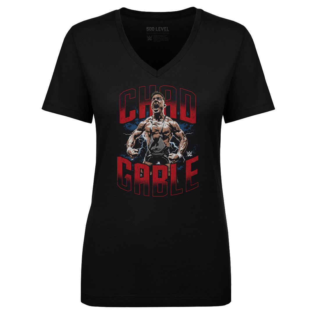 Chad Gable Women's V-Neck T-Shirt | 500 LEVEL