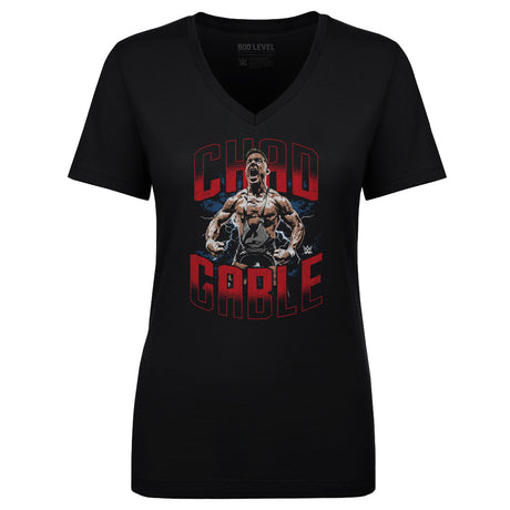 Chad Gable Women's V-Neck T-Shirt | 500 LEVEL