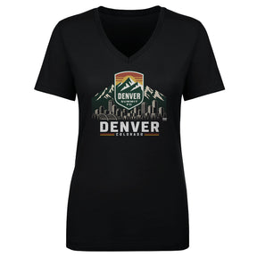 Denver Summit FC Women's V-Neck T-Shirt | 500 LEVEL
