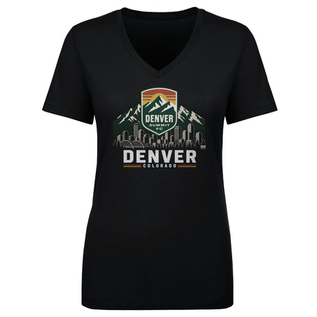 Denver Summit FC Women's V-Neck T-Shirt | 500 LEVEL