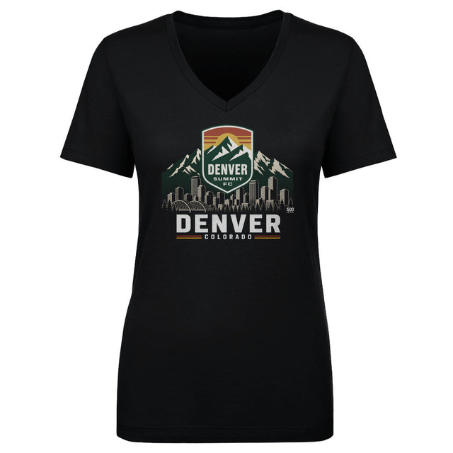 Denver Summit FC Women's V-Neck T-Shirt | 500 LEVEL