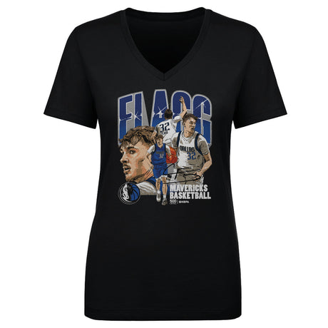 Cooper Flagg Women's V-Neck T-Shirt | 500 LEVEL
