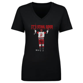 Jordan Staal Women's V-Neck T-Shirt | 500 LEVEL