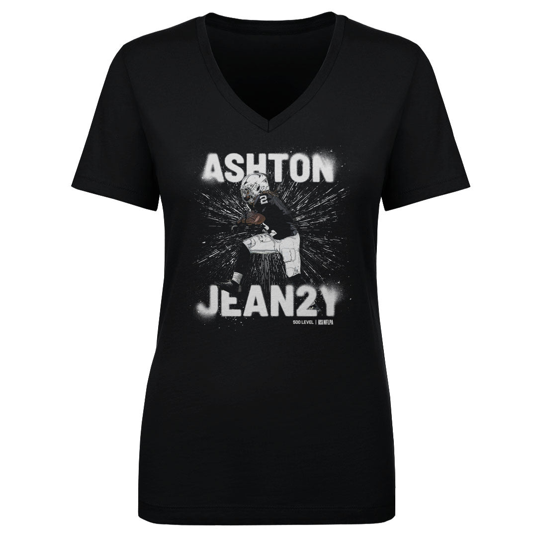 Ashton Jeanty Women's V-Neck T-Shirt | 500 LEVEL
