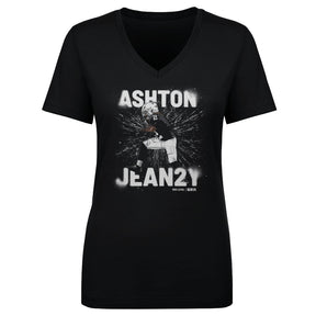 Ashton Jeanty Women's V-Neck T-Shirt | 500 LEVEL
