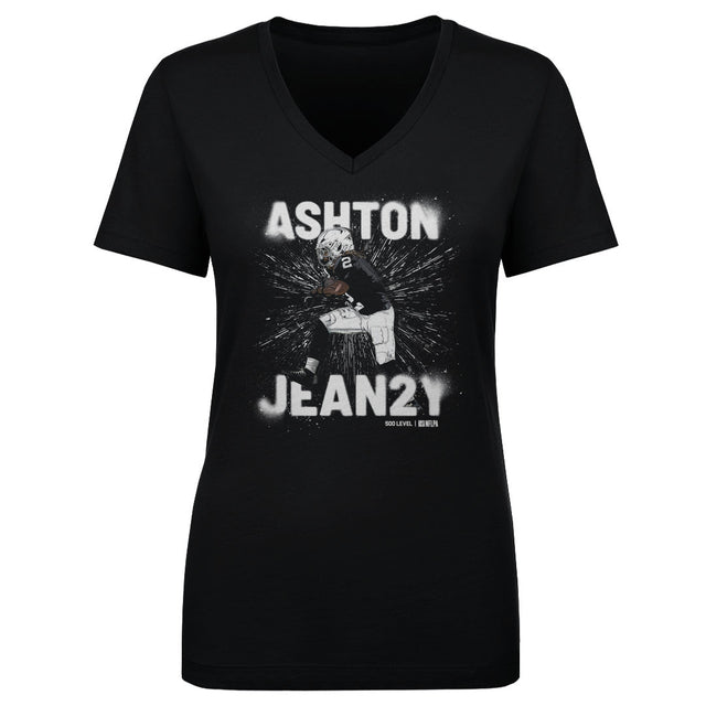Ashton Jeanty Women's V-Neck T-Shirt | 500 LEVEL