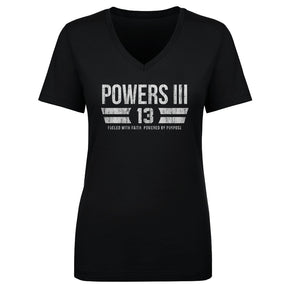 Reggie Powers III Women's V-Neck T-Shirt | 500 LEVEL