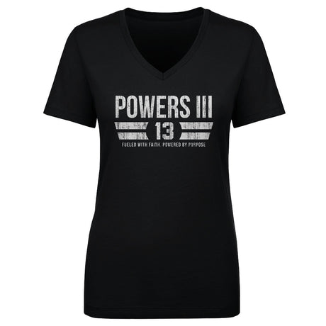 Reggie Powers III Women's V-Neck T-Shirt | 500 LEVEL