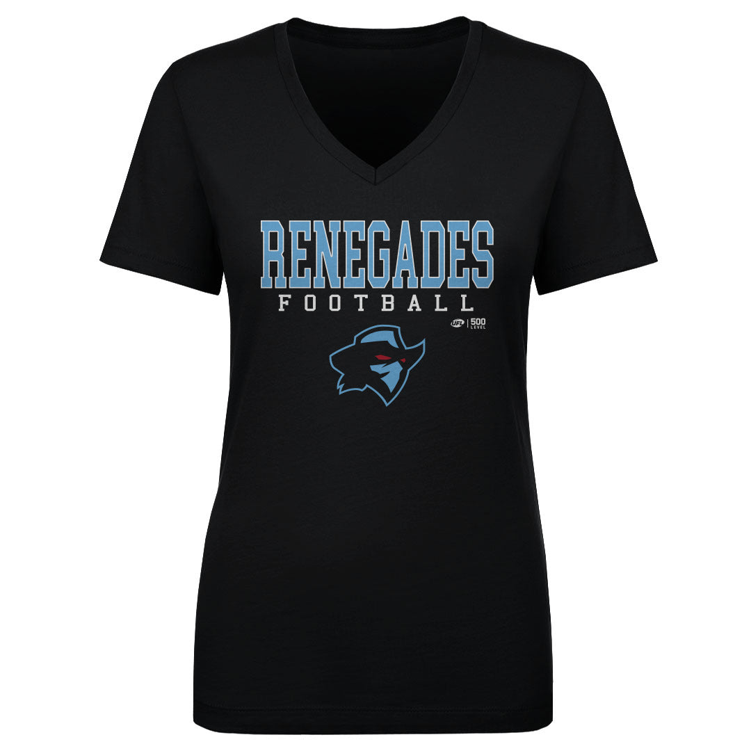 Dallas Renegades Women's V-Neck T-Shirt | 500 LEVEL