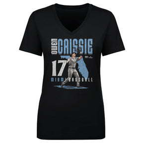 Owen Caissie Women's V-Neck T-Shirt | 500 LEVEL