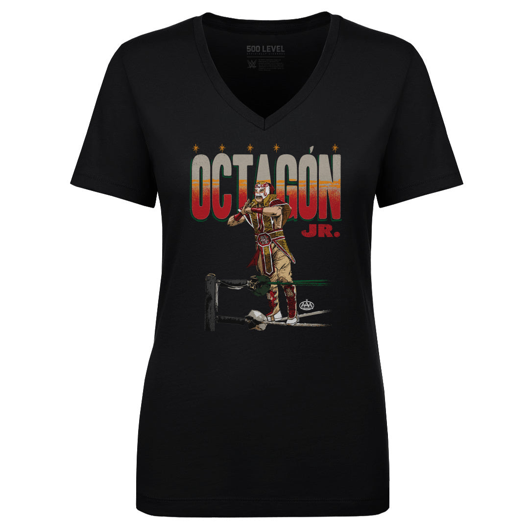Octagon Jr. Women's V-Neck T-Shirt | 500 LEVEL