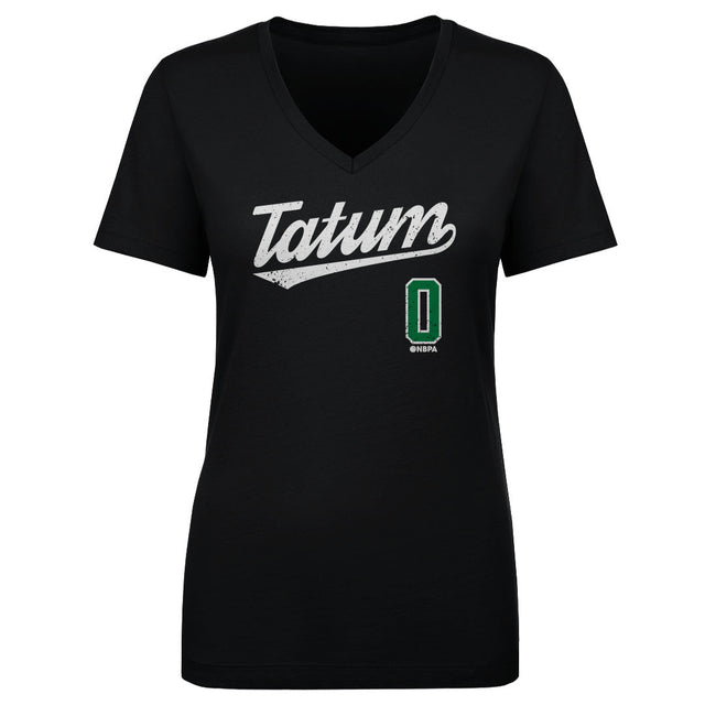 Jayson Tatum Women's V-Neck T-Shirt | 500 LEVEL