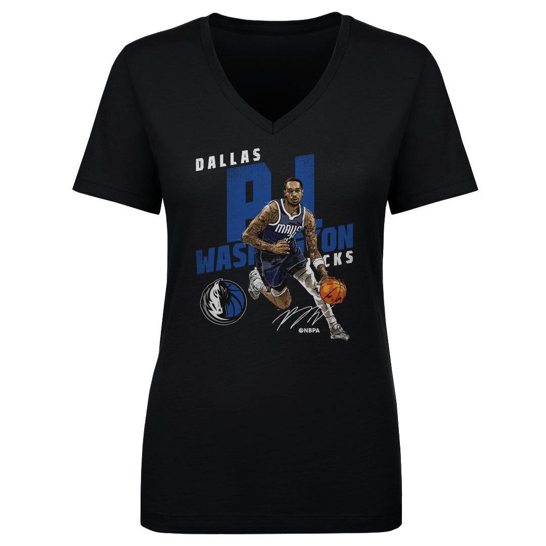 P.J. Washington Women's V-Neck T-Shirt | 500 LEVEL