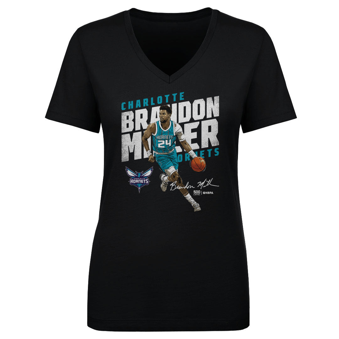 Brandon Miller Women's V-Neck T-Shirt | 500 LEVEL