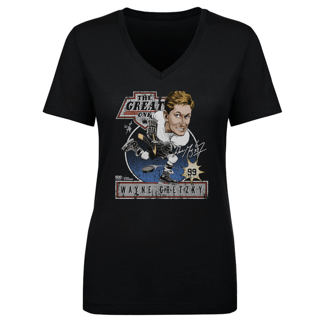 Wayne Gretzky Women's V-Neck T-Shirt | 500 LEVEL